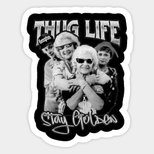 Thug life golden Sticker